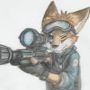 Professor Sniper 2 Zorro De guerra